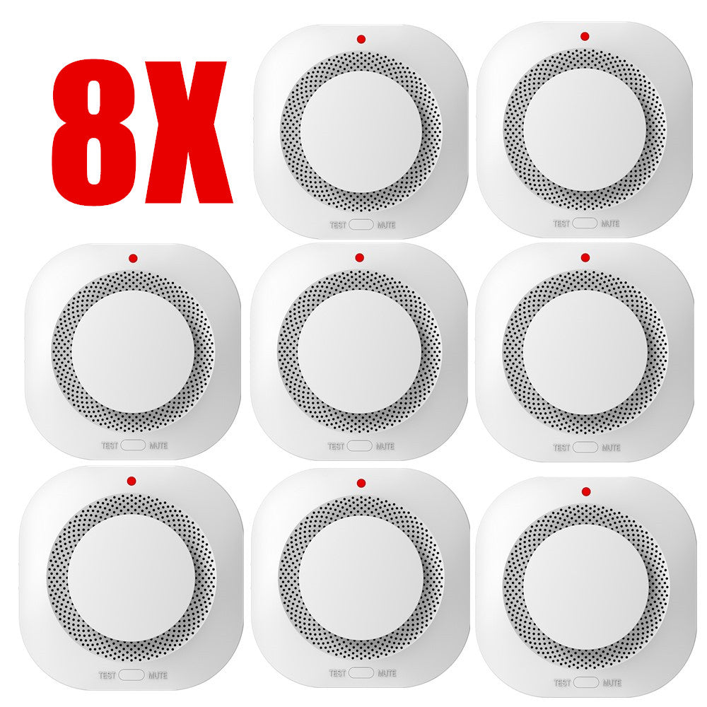 Photoelectric Wireless Smoke Detector Fire Alarm Detector Smart Smoke Alarm