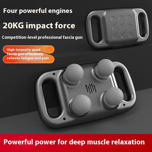 Four-head Massage Gun Electric Massage Gun Professional